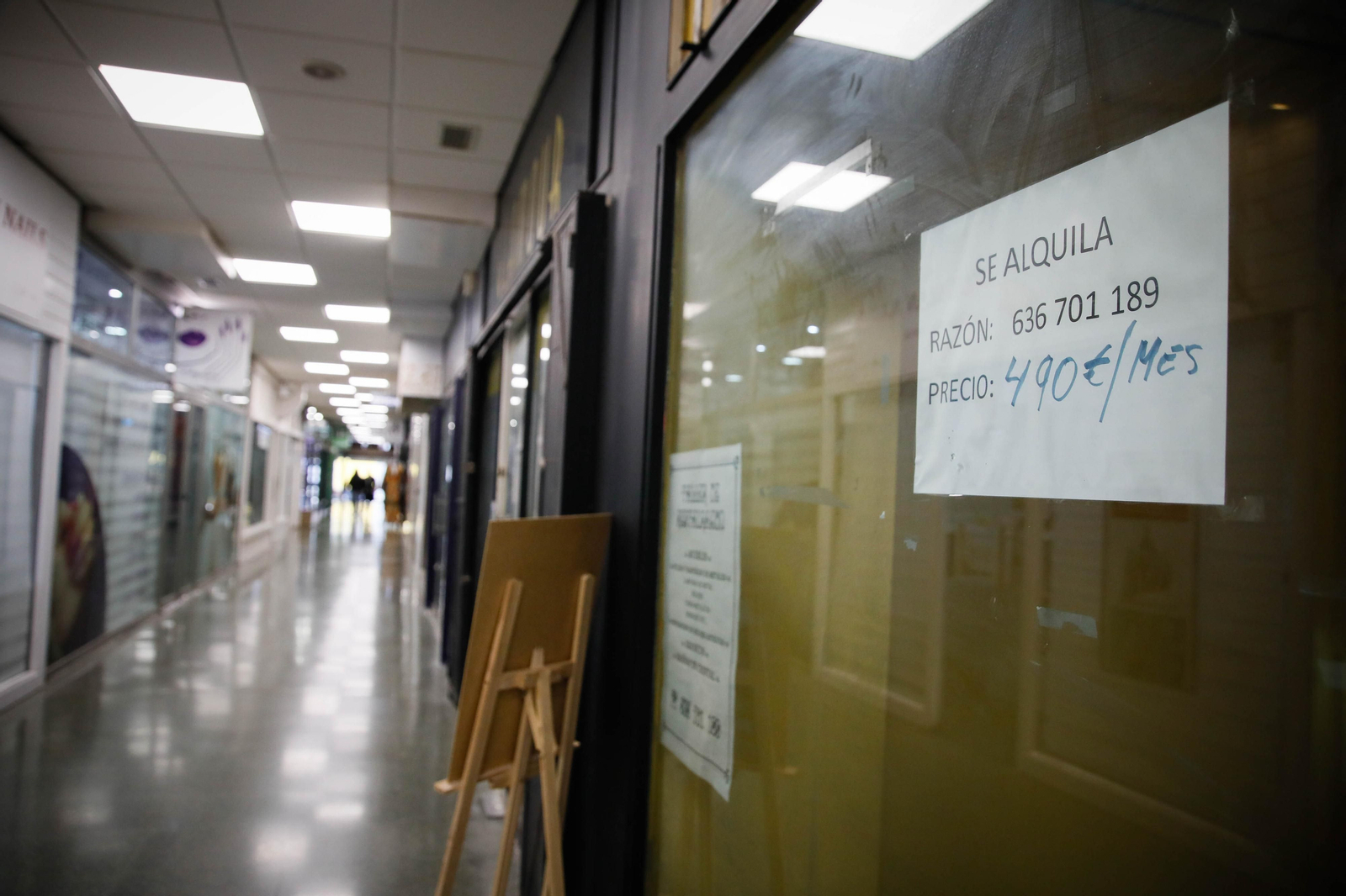 Estas son las imágenes de las galerías comerciales de la ciudad