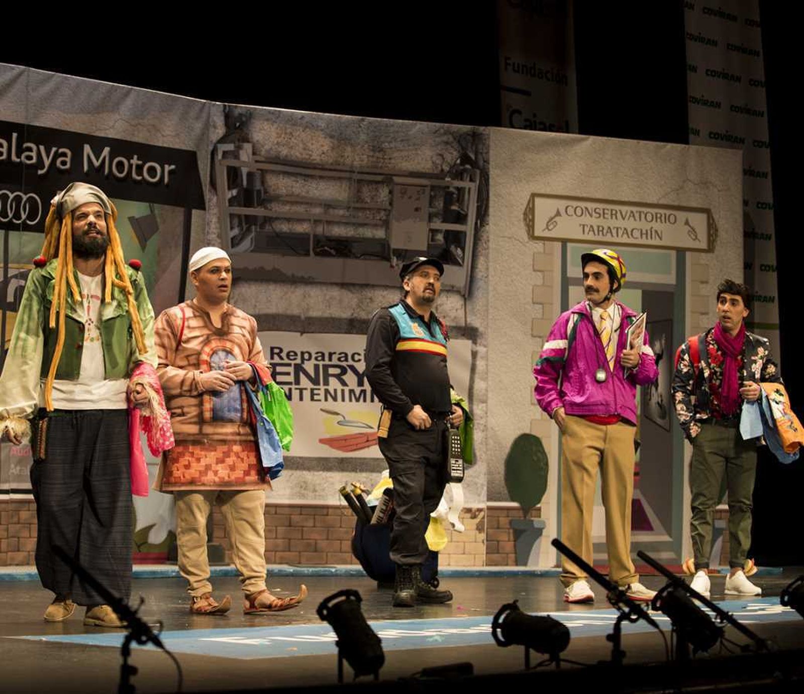 Las imágenes de la quinta función de cuartos