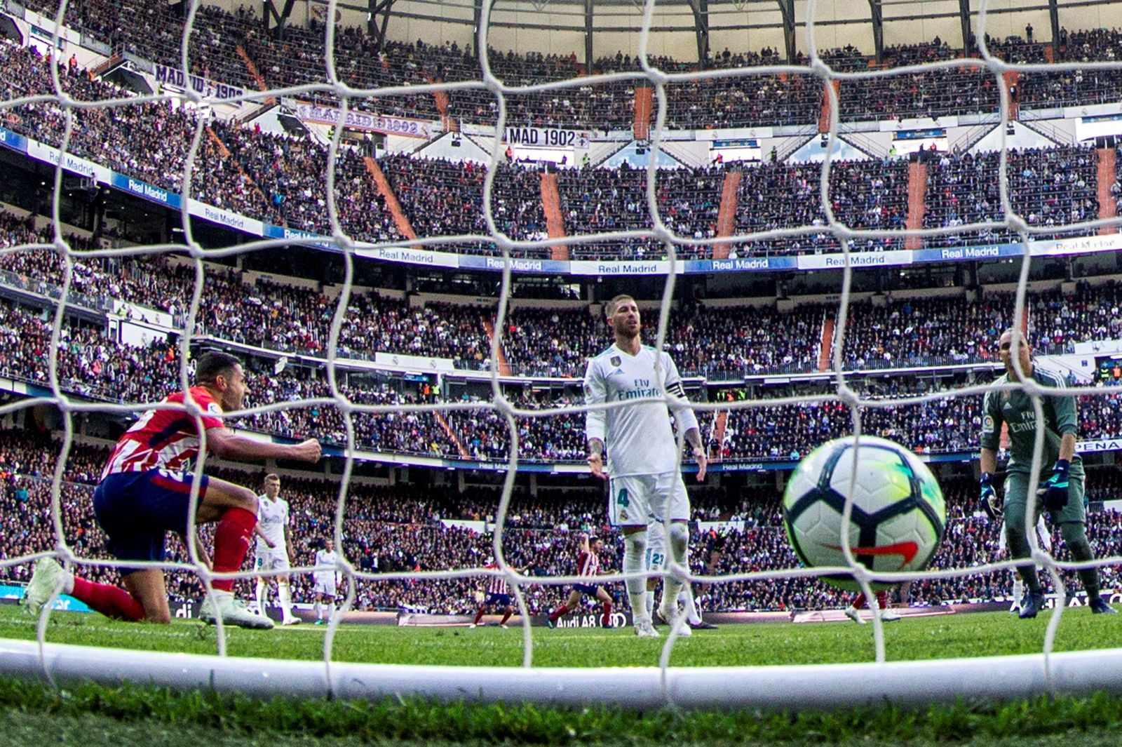 Las imágenes del Real Madrid-Atlético de Madrid