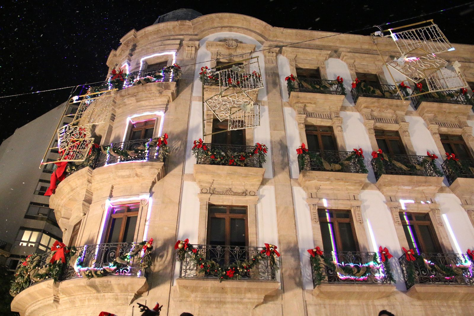 Las imágenes del encendido del alumbrado navideño