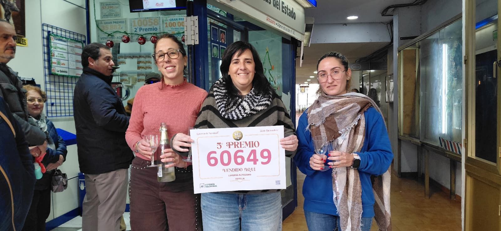 El 60649 es el número que ha dejado 60.000 euros en Triana