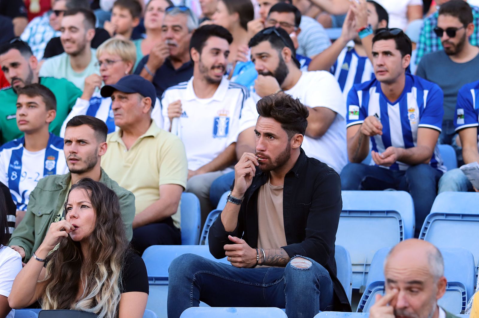 Imágenes del mejor ambiente en el Estadio Nuevo Colombino