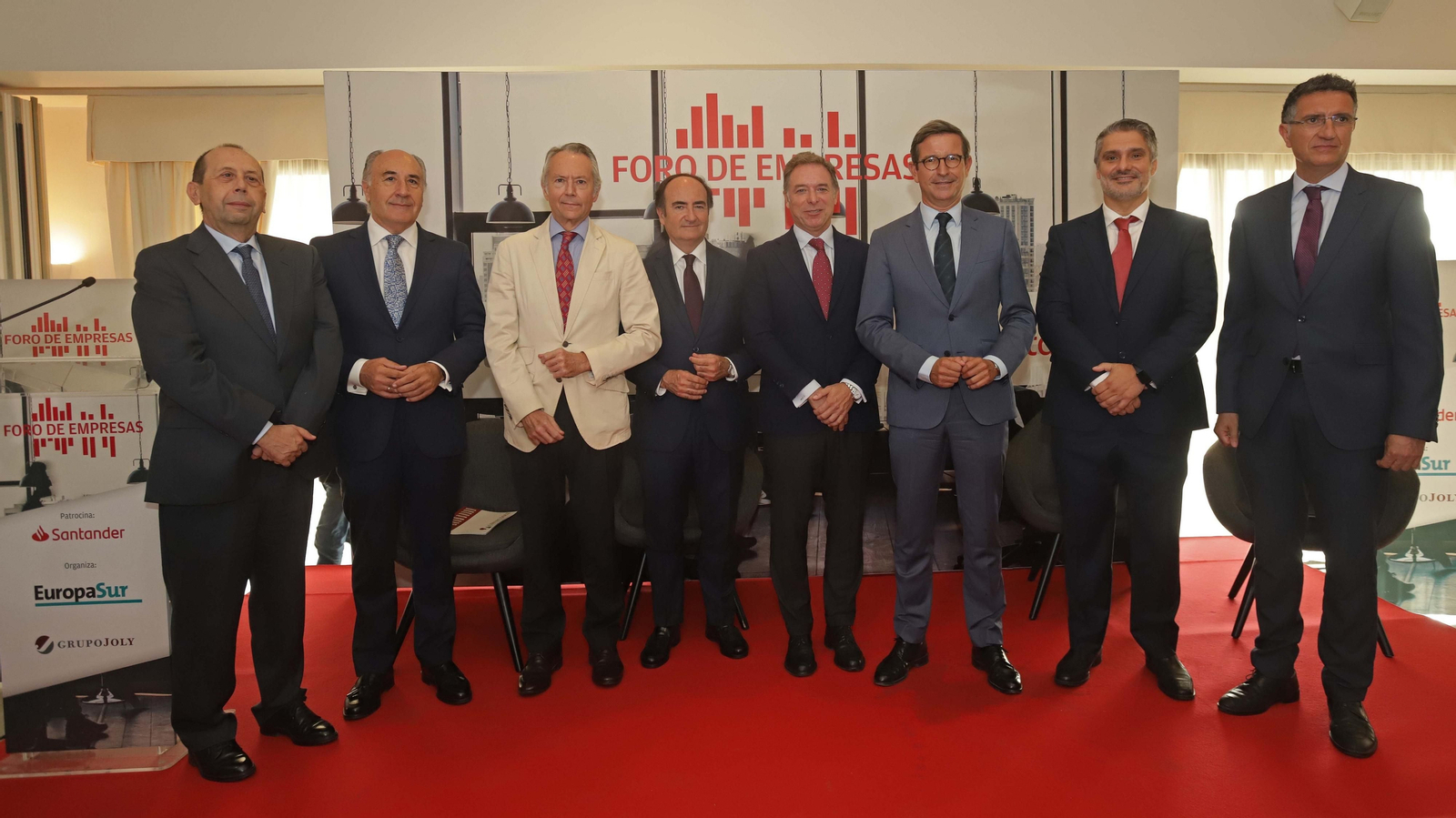 Foro de empresas del Grupo Joly con Jorge Paradelas, consejero de Industria y Energía de la Junta de Andalucía