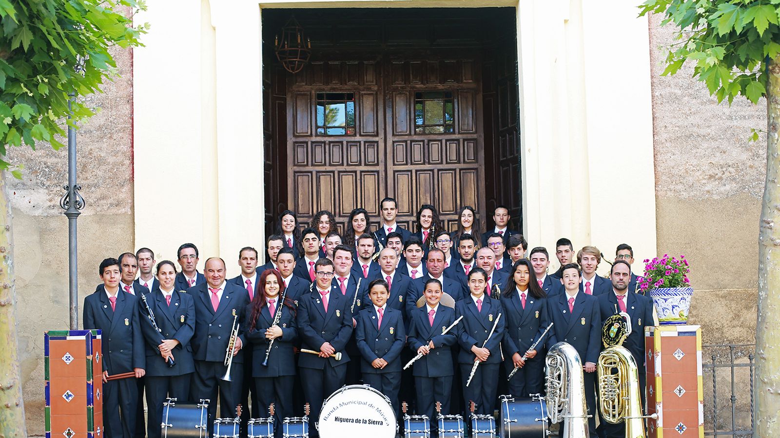 Banda musical de Higuera de la Sierra.