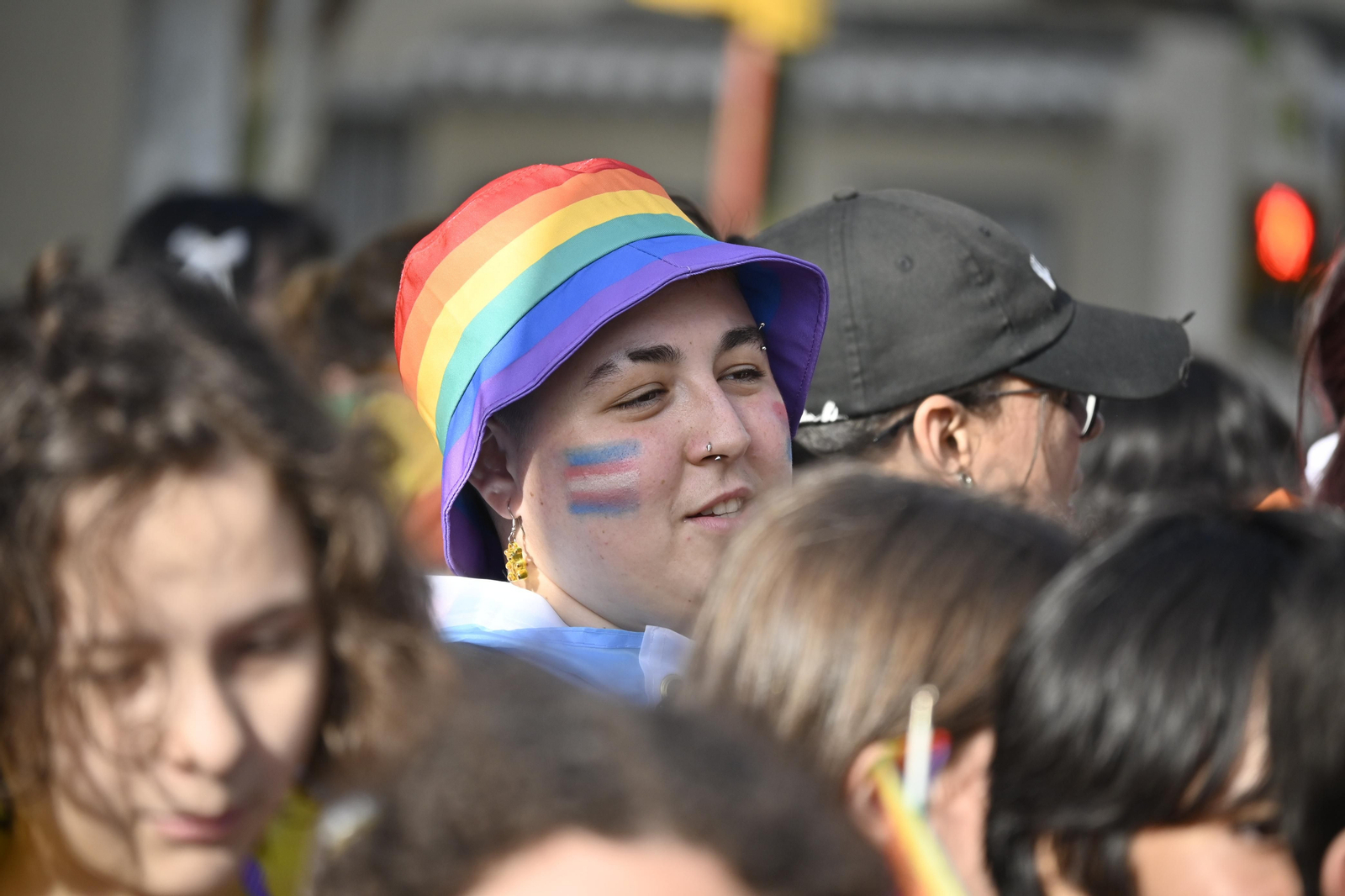 Las mejores imágenes de la manifestacióndel del Orgullo LGTBI en Huelva