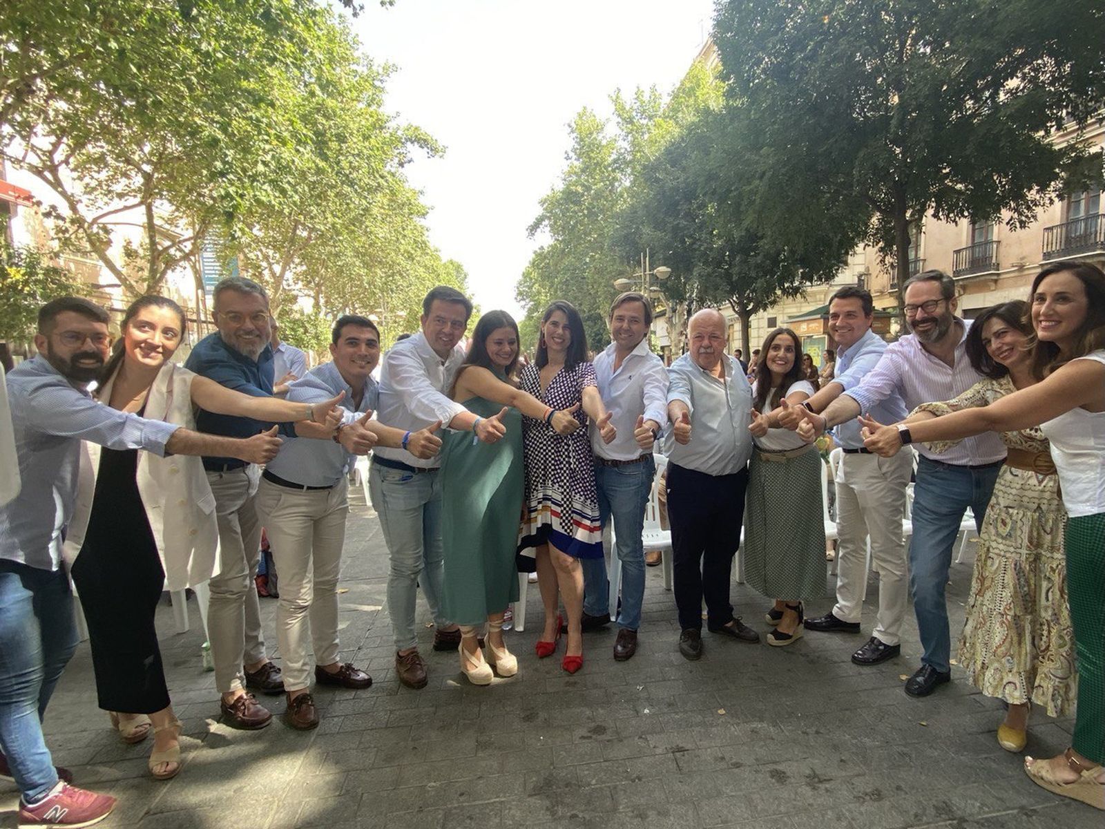 Cierre de campaña de Jesús Aguirre en Córdoba.