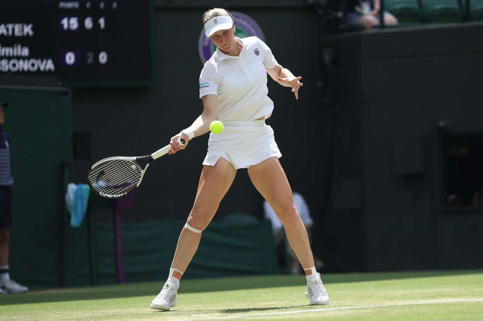 Las fotos de Wimbledon con las clasificaciones de Djokovic y Sinner