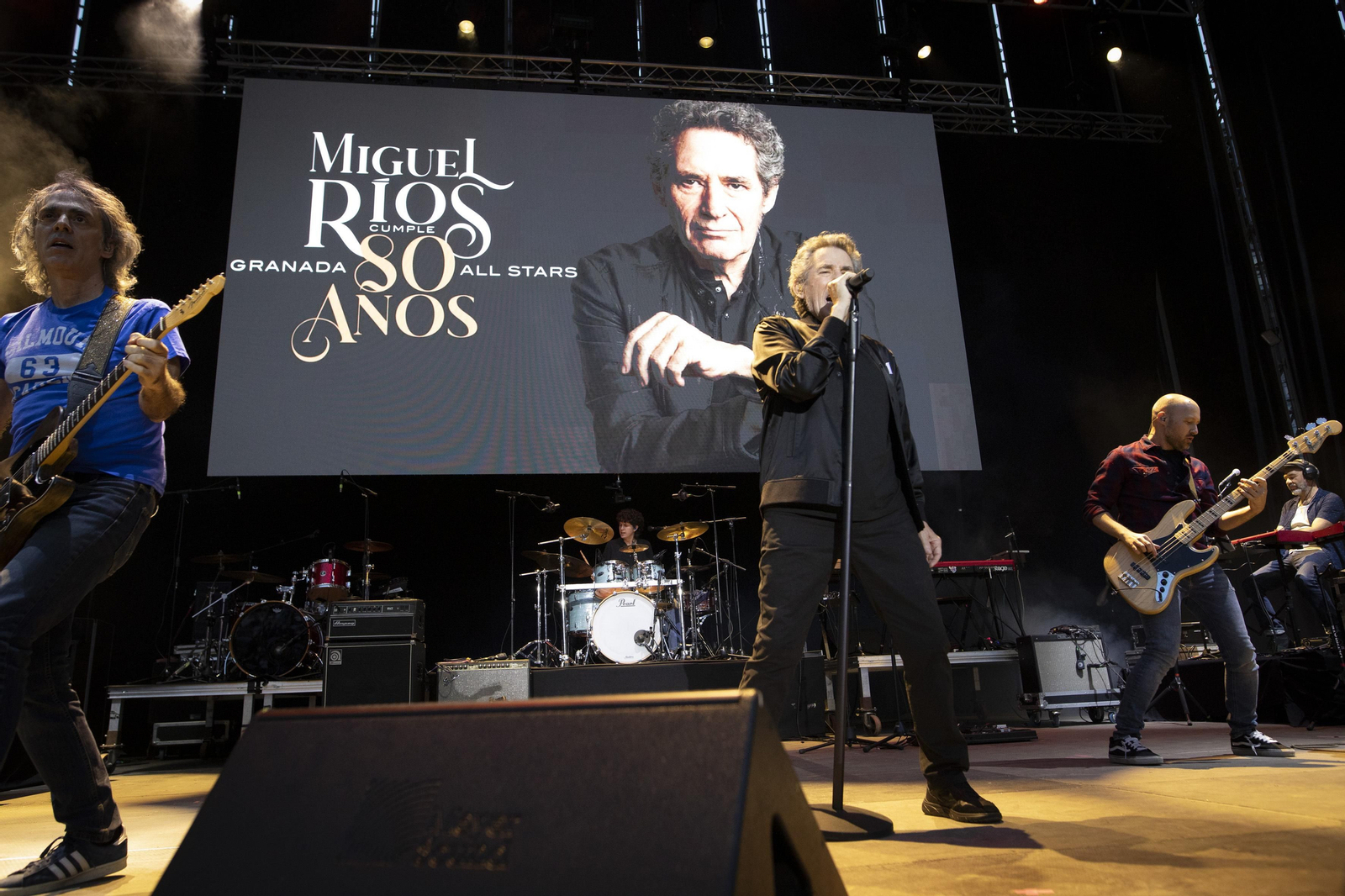 Así ha sido la fiesta rockera de cumpleaños de Miguel Ríos