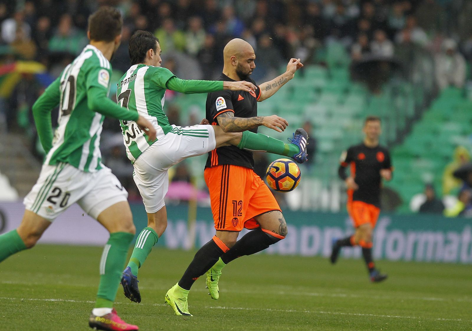 El Betis-Valencia, en imágenes