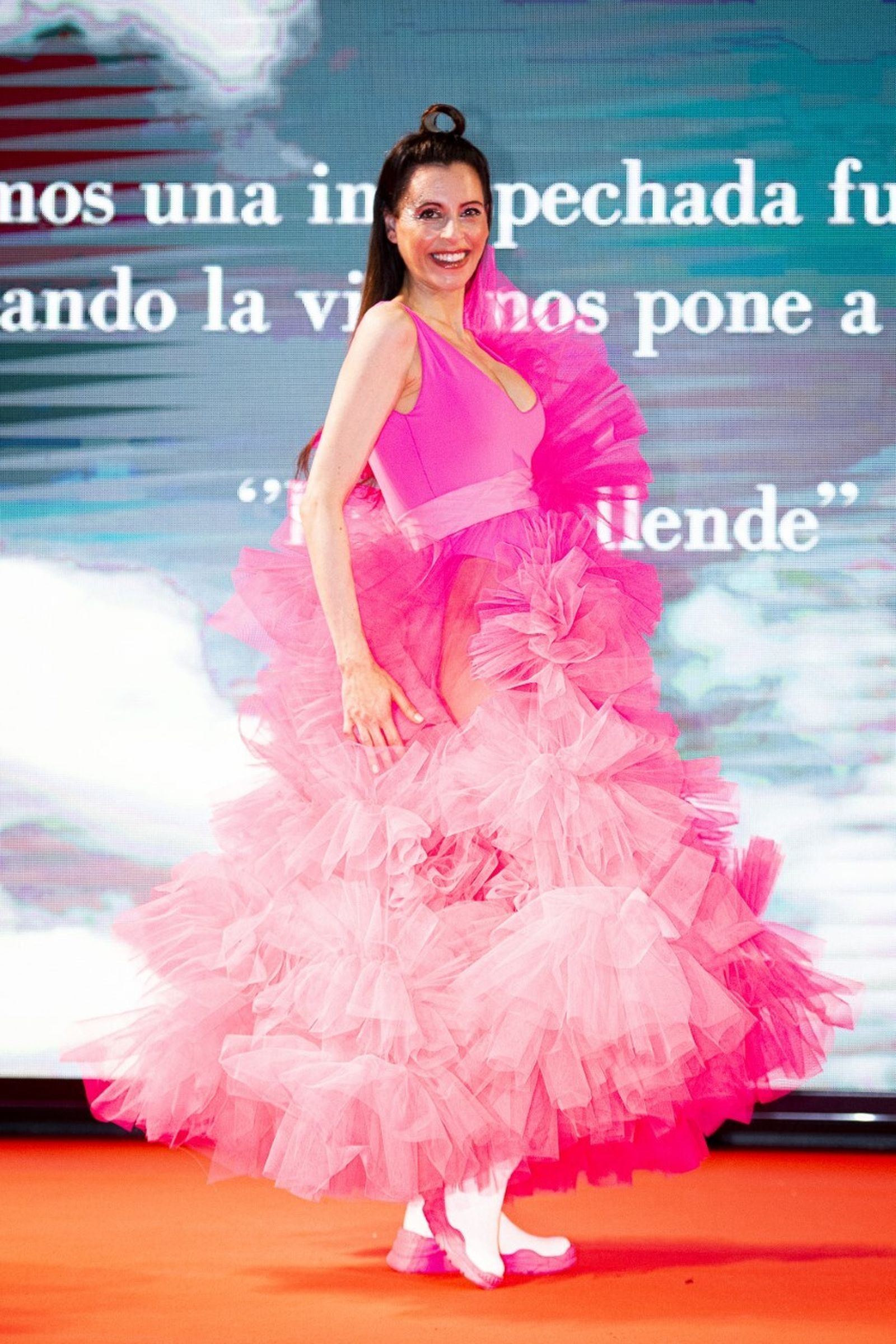 Yolanda Font en el pase de María Lafuente