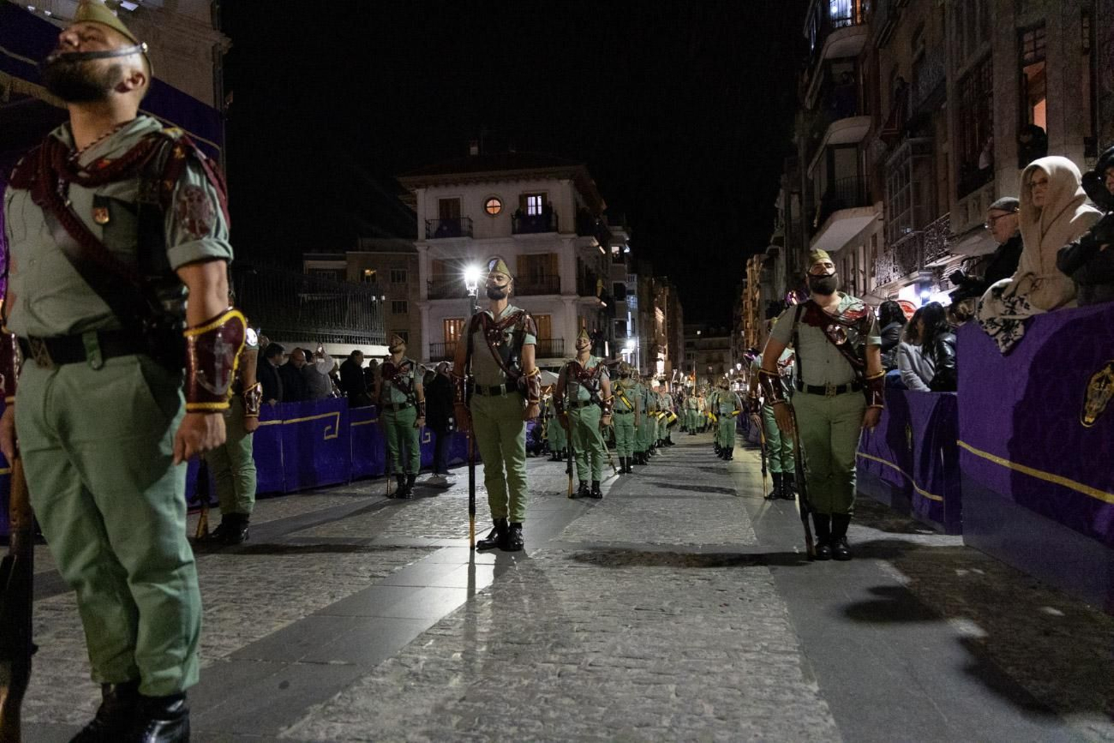 La Legión y el Cristo de la Buena Muerte es uno de los binomios de la Semana Santa.