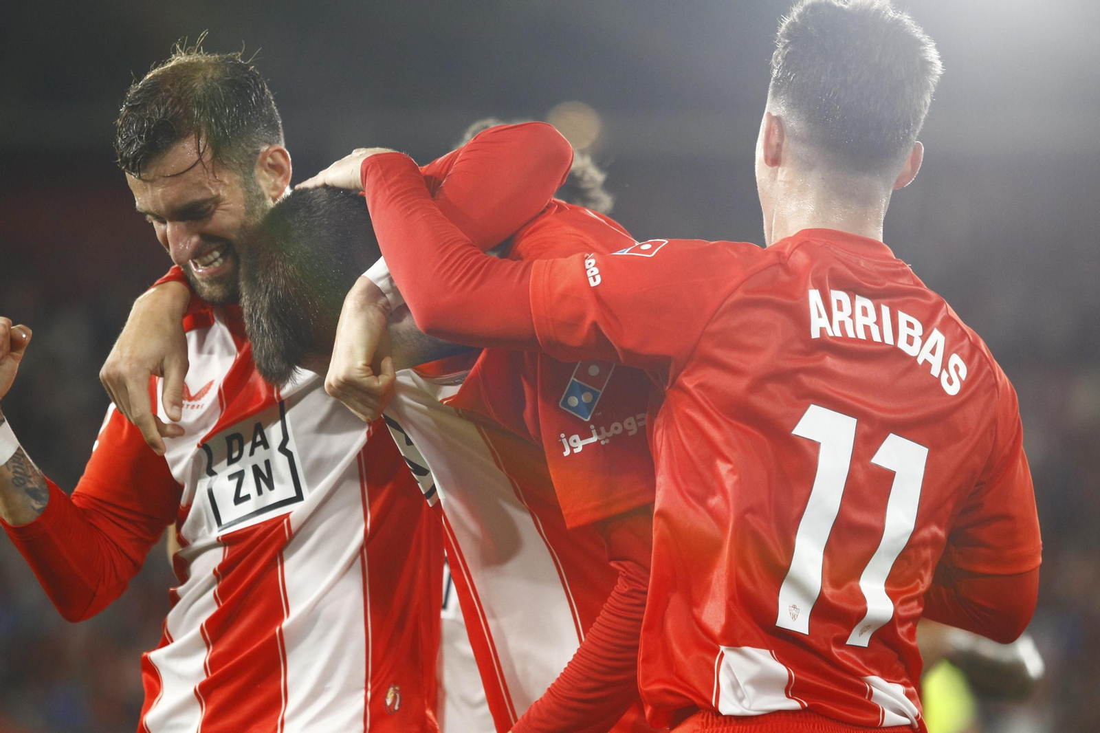 El partido U.D. Almería-Deportivo de La Coruña, en imágenes