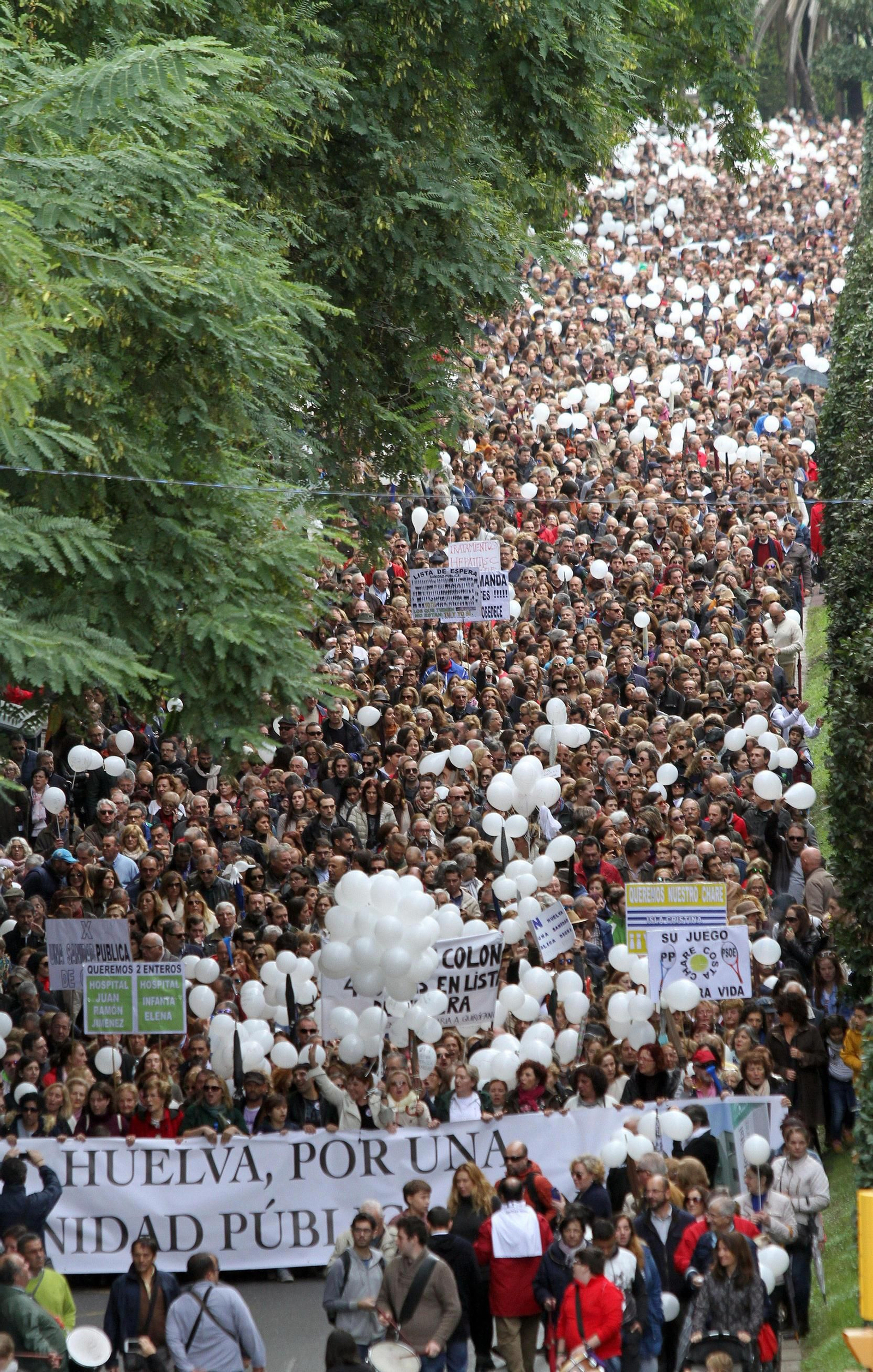 Manifestación por una sanidad pública digna