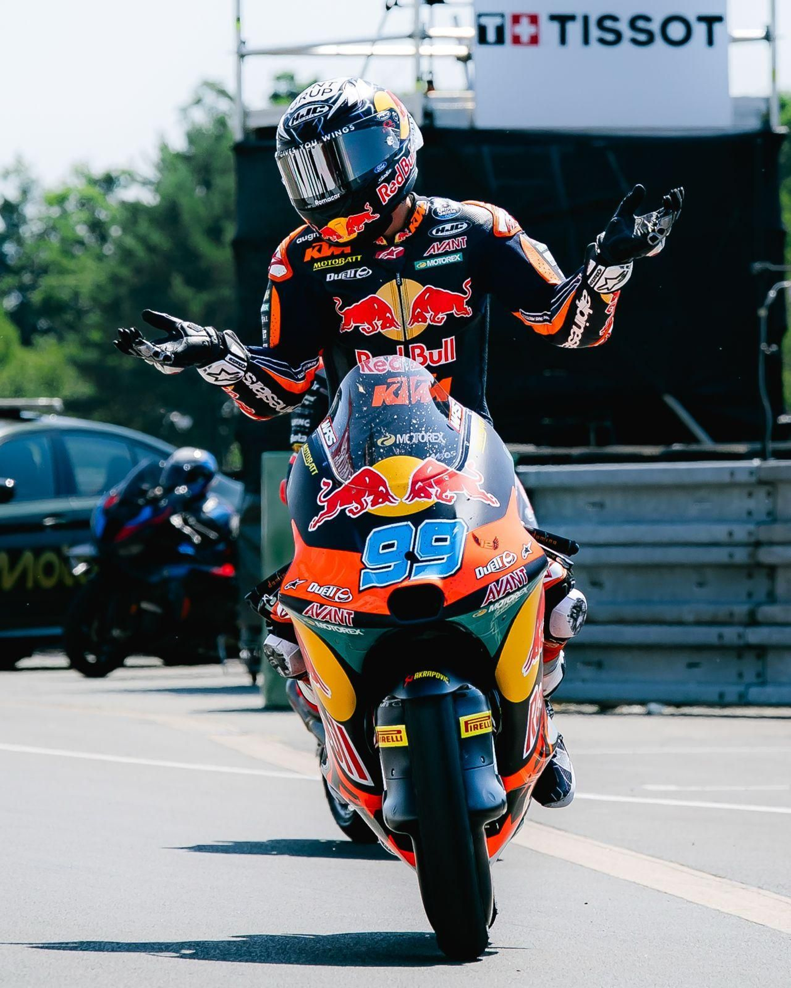 Las fotos de la exhibición de Rueda en Moto3 en Brno