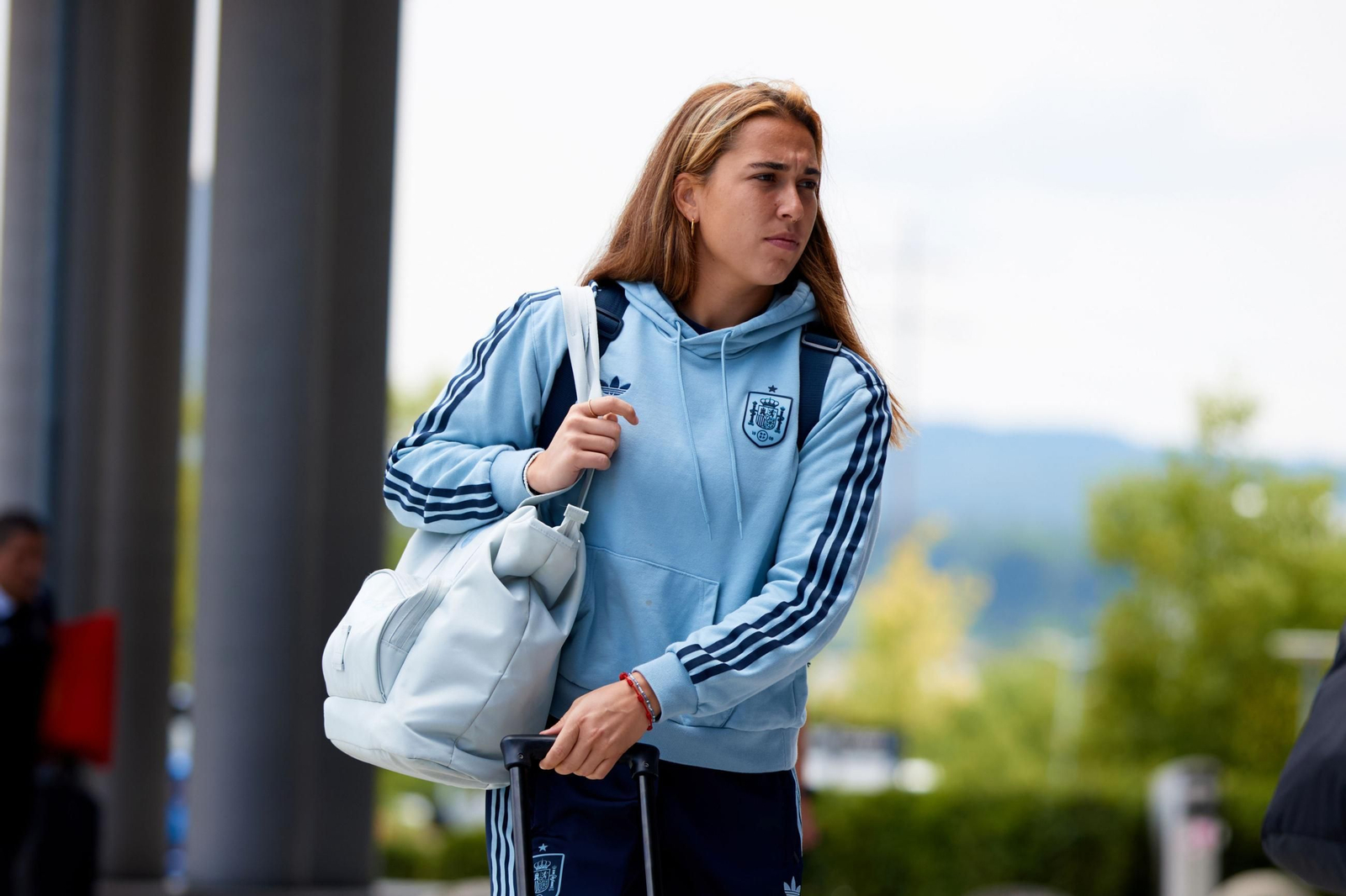 Las fotos de España antes de la final de la Eurocopa femenina