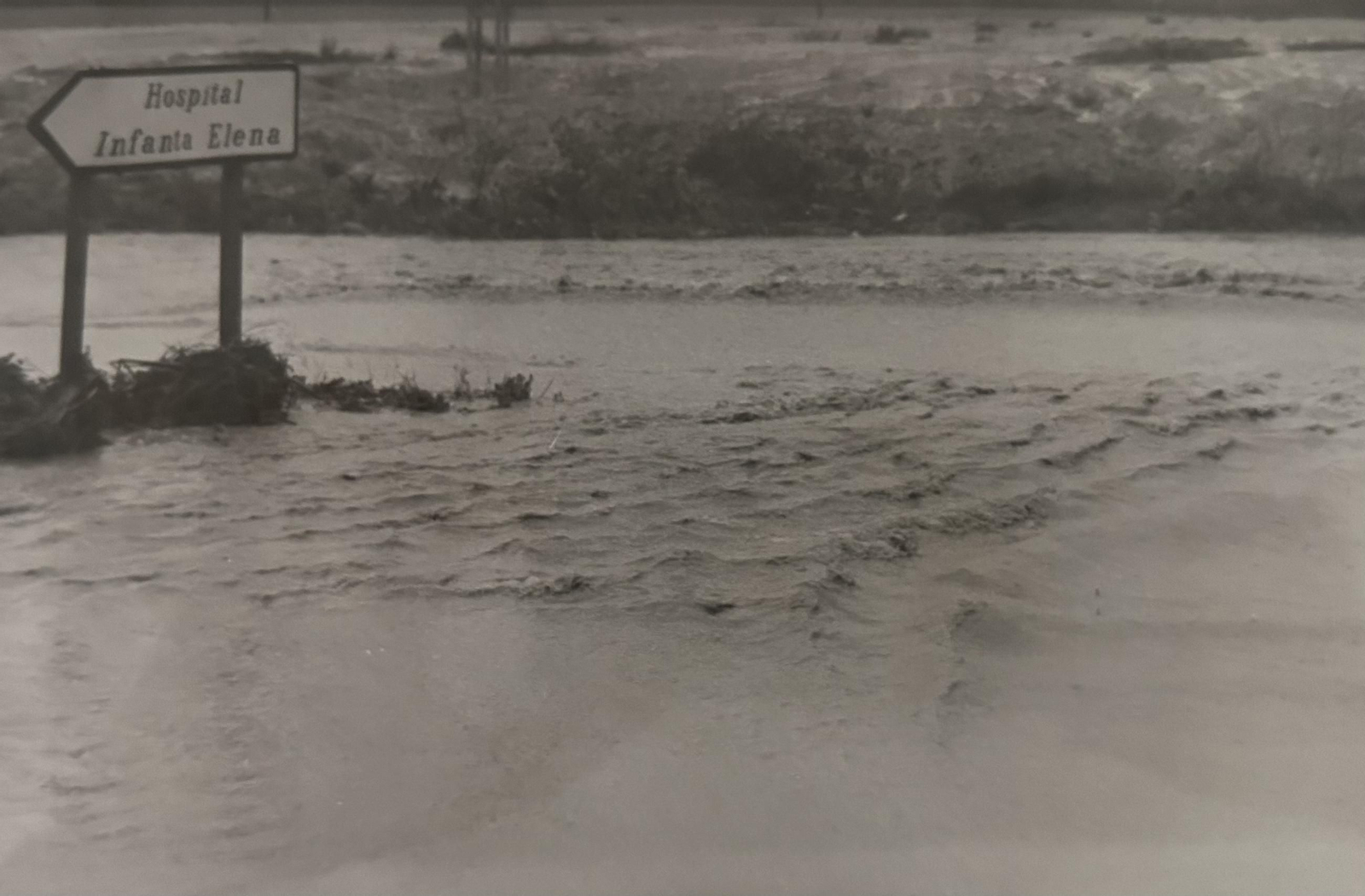 Efectos del temporal e inundaciones de enero de 1996 en Huelva.