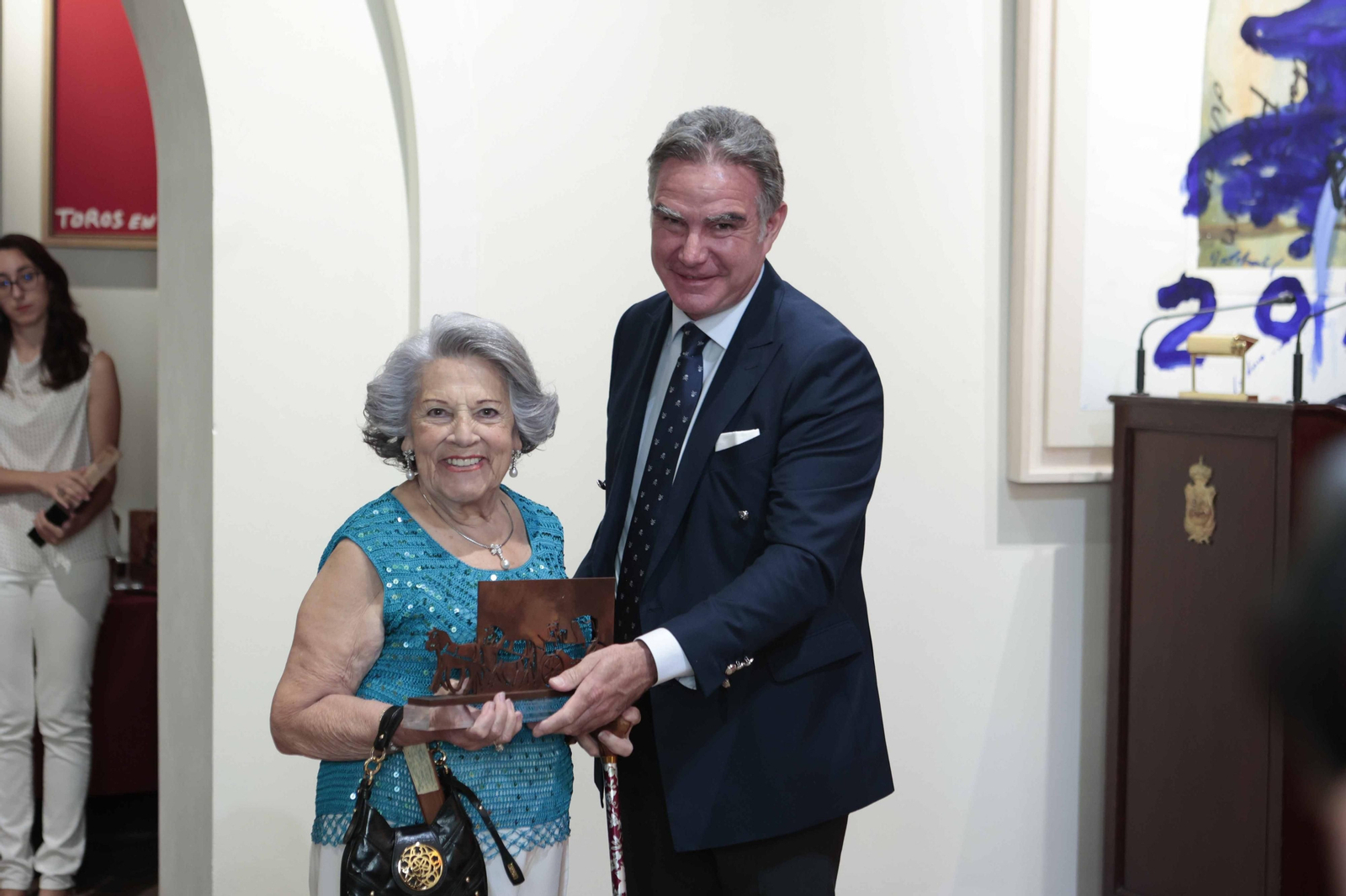 La entrega de Trofeos de la XXVII Exhibición de Enganches de la Feria de Sevilla, todas las fotos