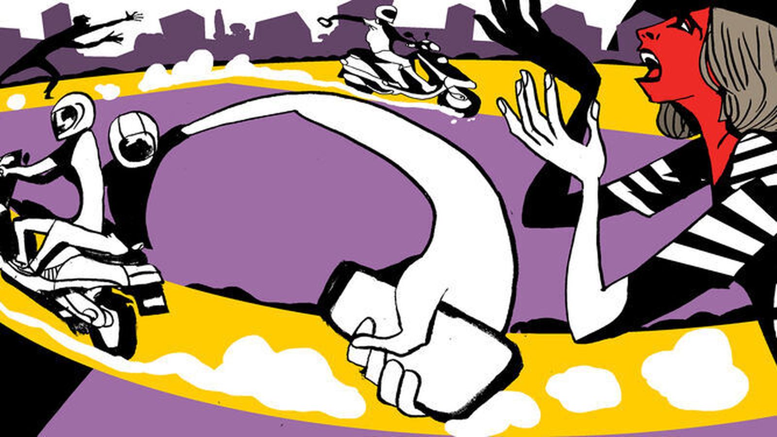 El ladrón conducía un coche y una moto pese a tener retirado el carné