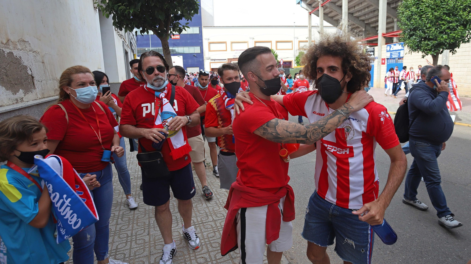 Fotos de la afición del Algeciras CF