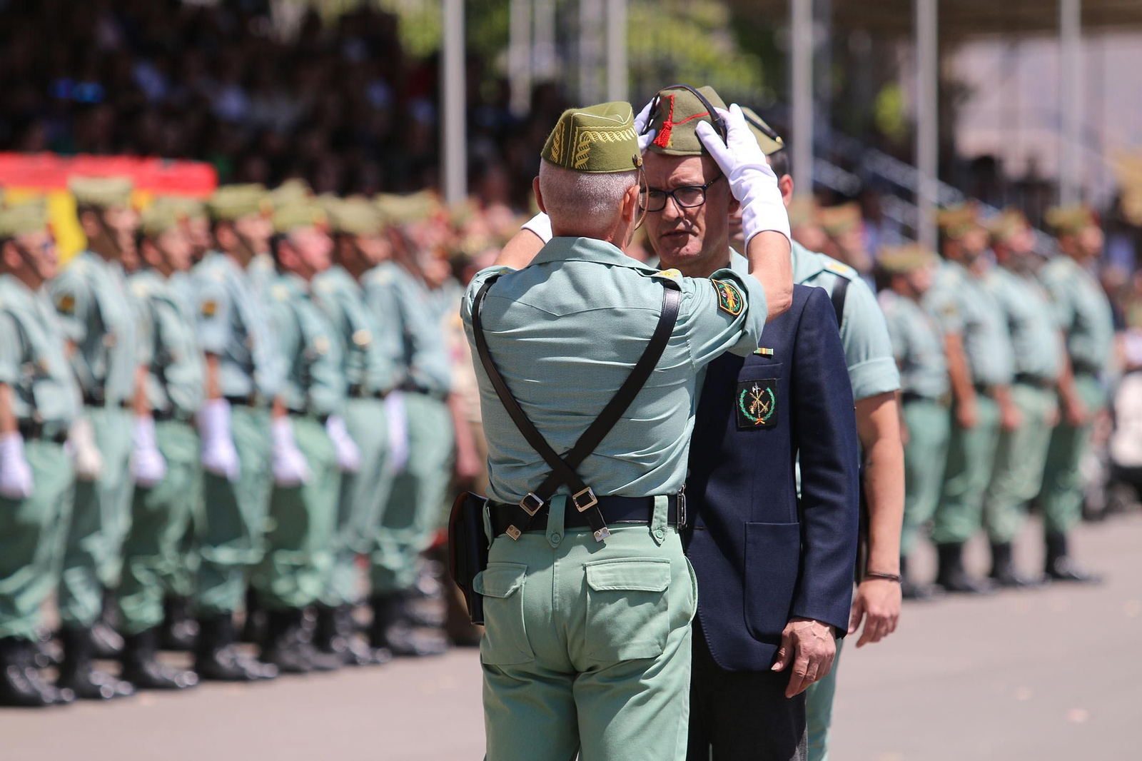 Fotogalería del desfile del Sábado Legionario DIFAS 2022