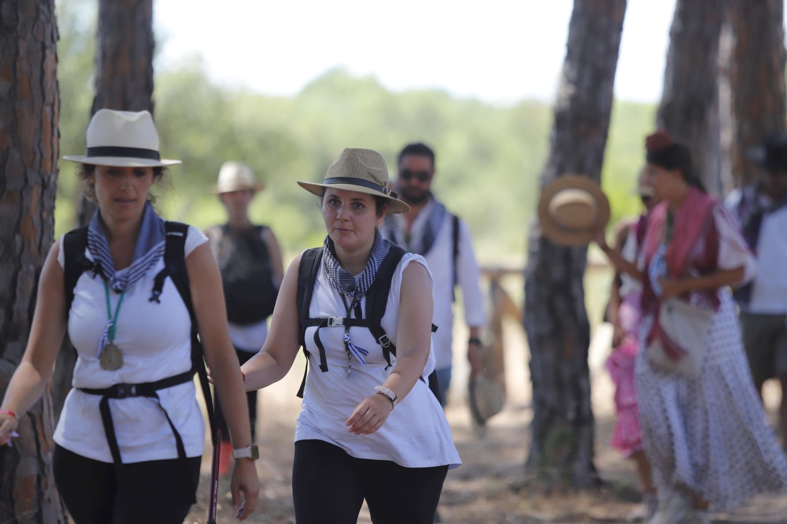 Todos los peregrinos de la Hermandad de Huelva, en imágenes