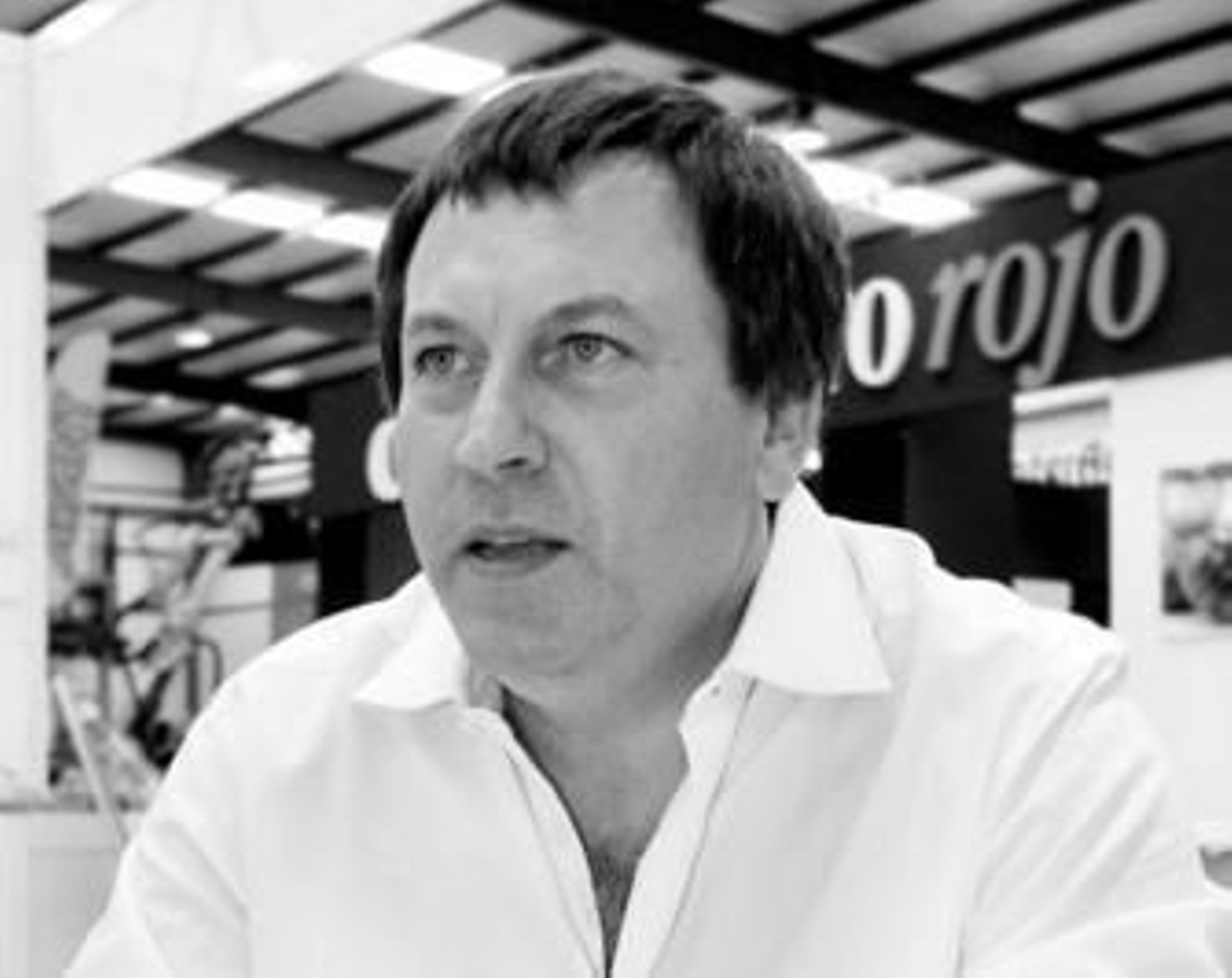 Michel Pech, representante de Semillas Gautier en España, promocionó la firma en Expolevante.