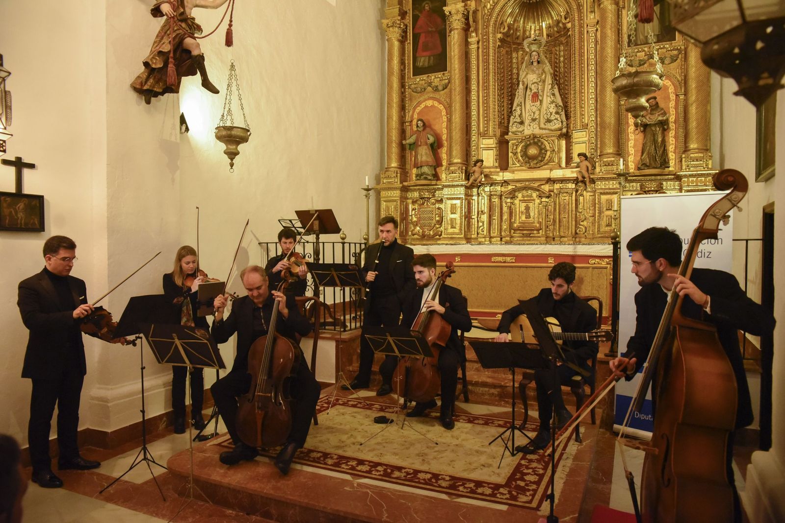 Las fotografías del concierto en la Iglesia del Convento de la Almoraima