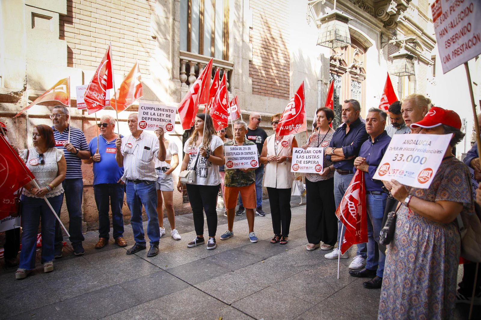 Las imágenes de la manifestación por la "ley de dependencia"