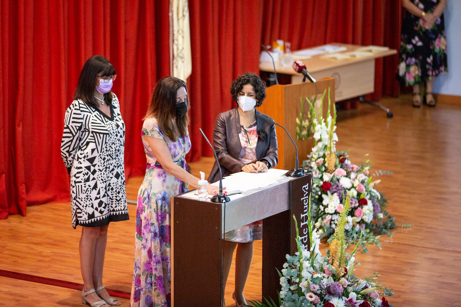 Imágenes de la toma de posesión del equipo de gobierno de la UHU