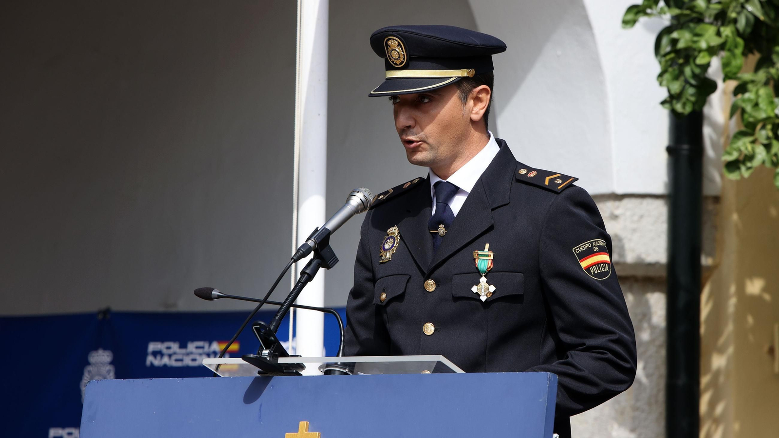 Imágenes del Día de la Policía Nacional en las Bodegas Fundador de Jerez