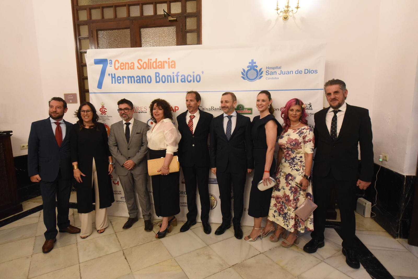La Cena Solidaria Hermano Bonifacio del Hospital San Juan de Dios de Córdoba, en imágenes