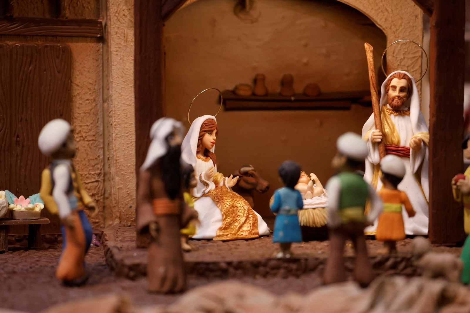 El belén de chocolate de Rute, al detalle en estas fotos