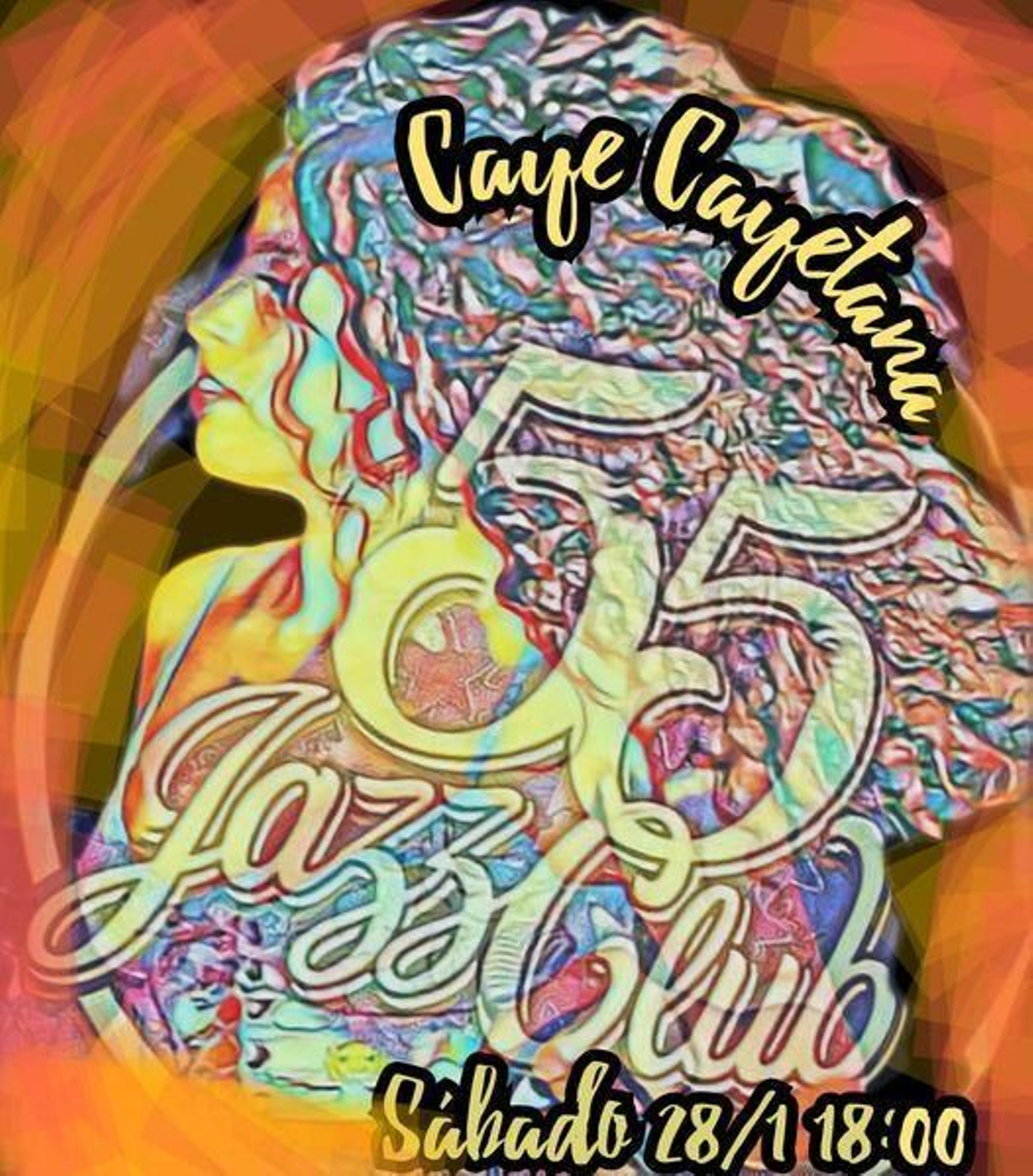 Caye cayetana en 55 Jazz Club
