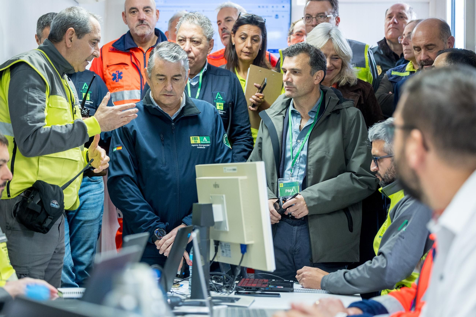 Todas las imágenes del simulacro de tsunami en Cádiz
