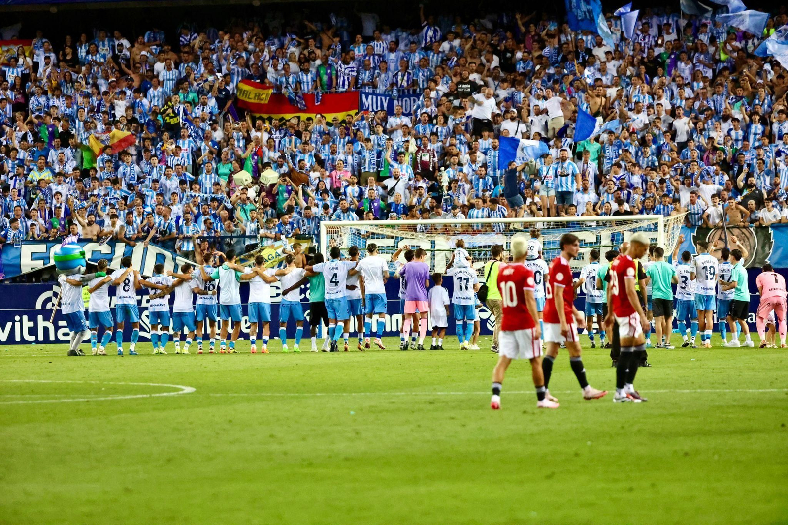 El Málaga CF-Nàstic, en fotos