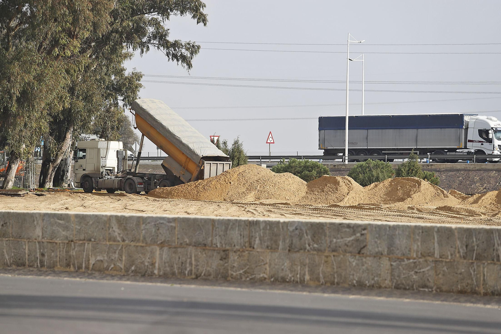 Comienzan las obras de remodelación del entorno del Monumento a Colón