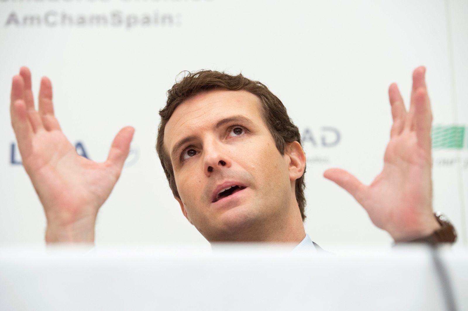 Pablo Casado, en un acto.