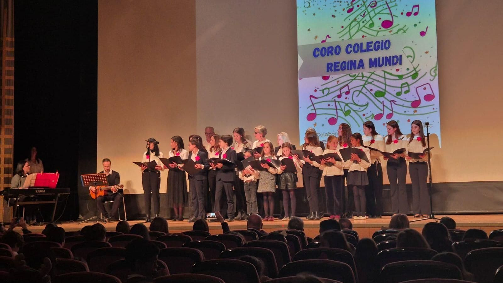La celebración de la quinta edición del Certamen de Villancicos Infantiles