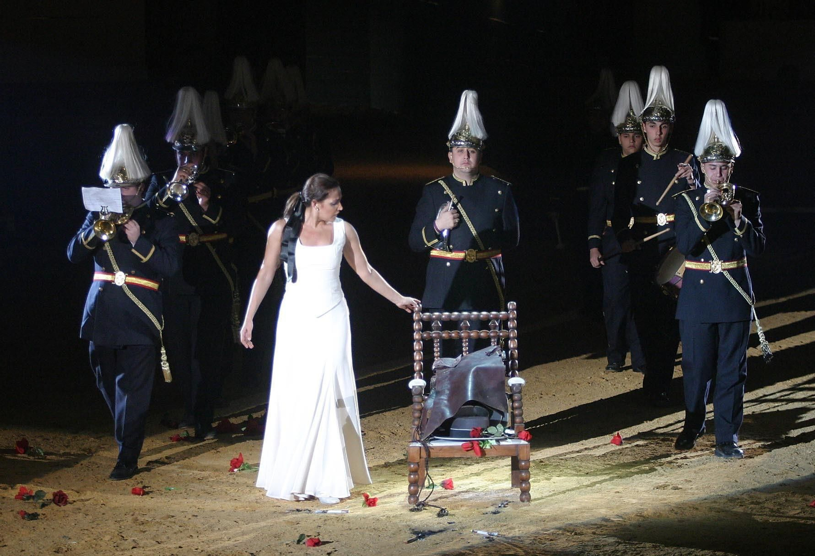 'El sillón vacío', en el Palacio de Exposiciones y Congresos de Sevilla en 2006.
