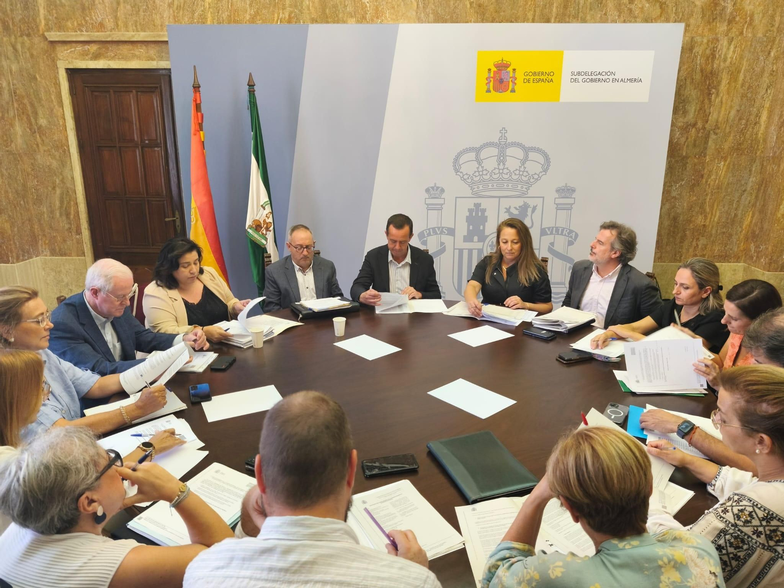 Reunión de la Comisión Provincial de Seguimiento del Programa de Fomento de Empleo Agrario.
