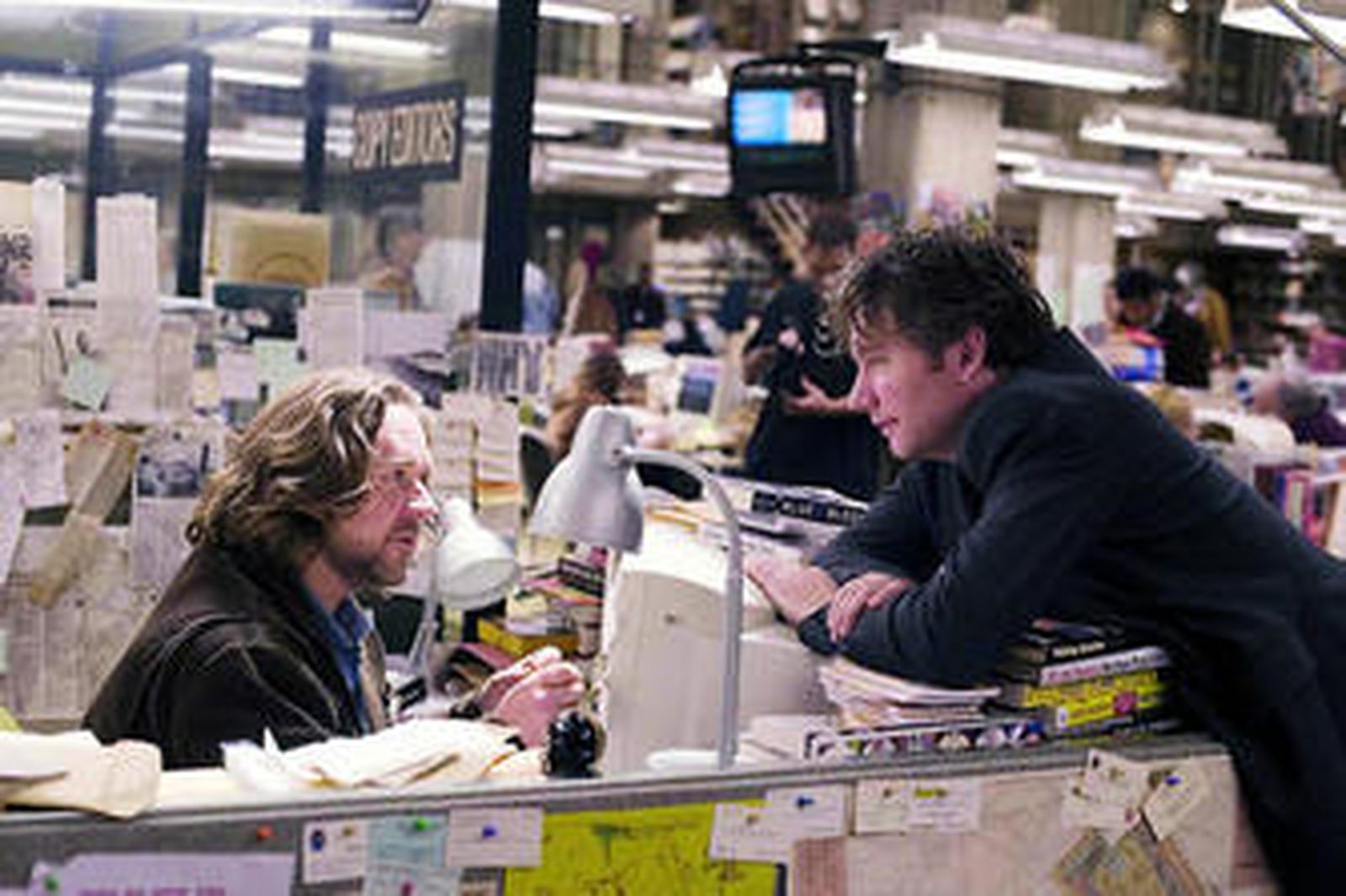 Russell Crowe, un periodista en 'La sombra del poder'.