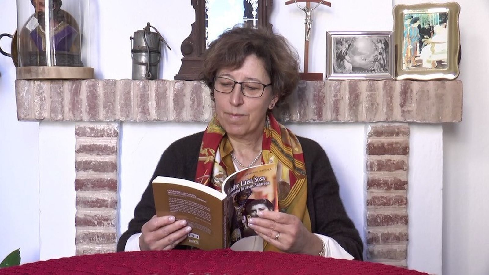 Celia Hierro, autora del libro '“La Madre Luisa Sosa, testigo y apóstol de Jesús Nazareno'.