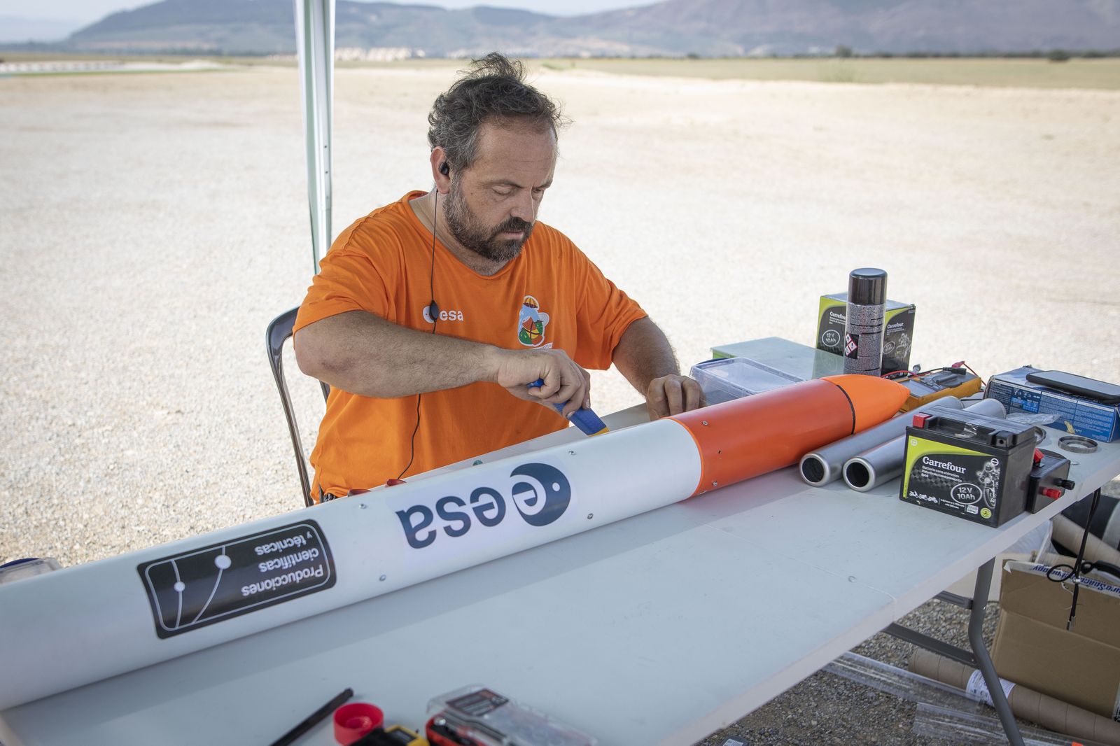 Una cuenta atrás muy especial en Atarfe, en imágenes
