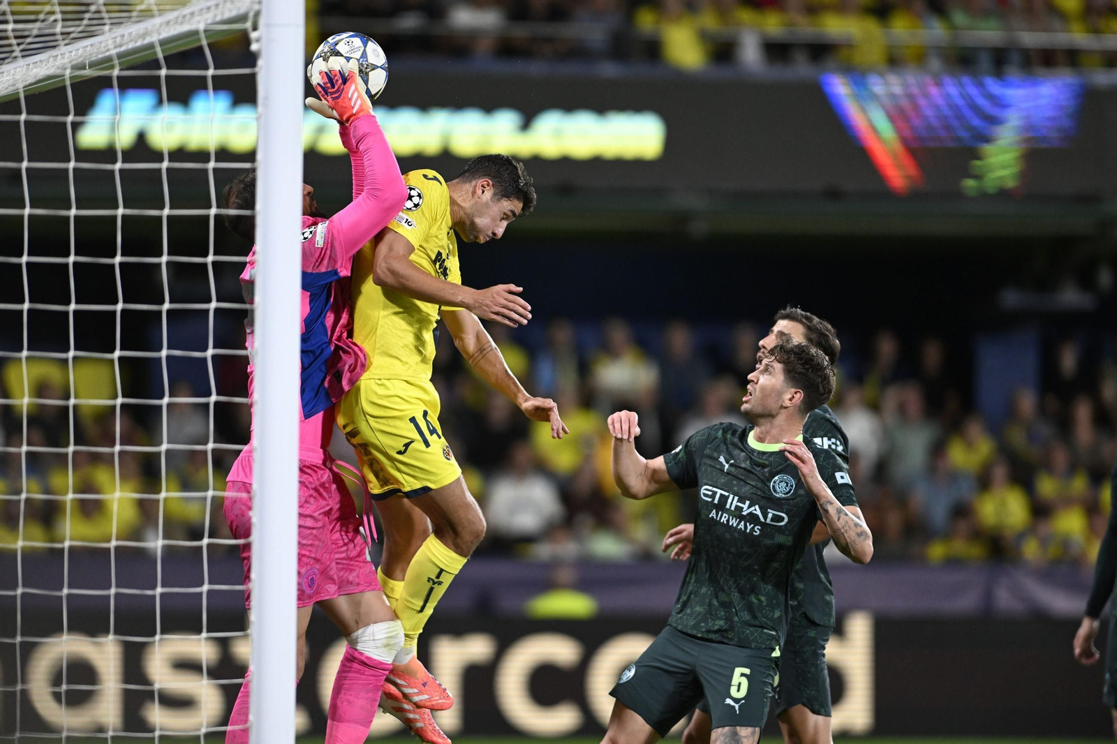 Las fotos del Villarreal-Manchester City