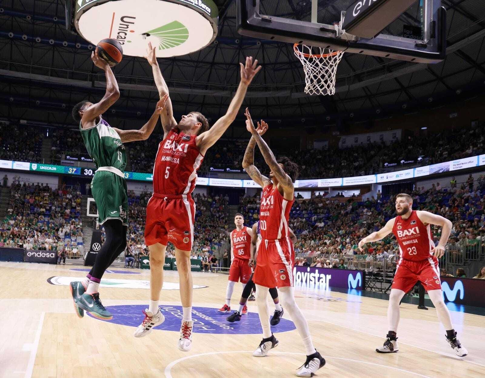 El Unicaja - Baxi Manresa, en fotos
