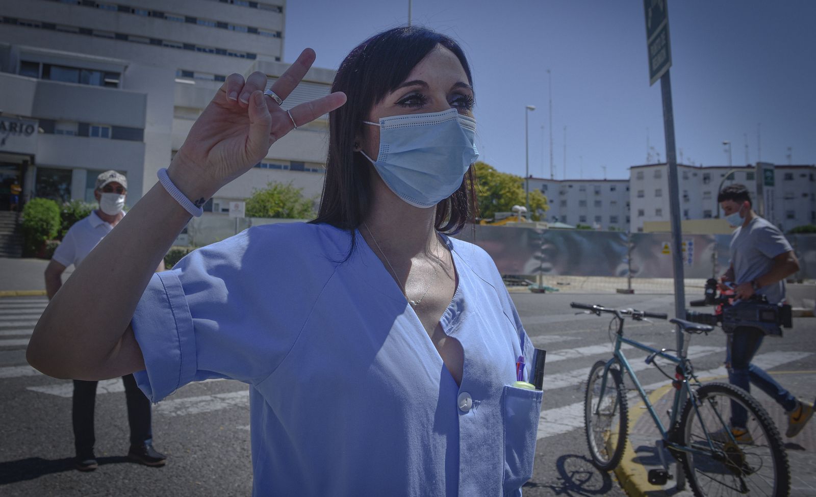 Las imágenes de la manifestación de Marea Blanca