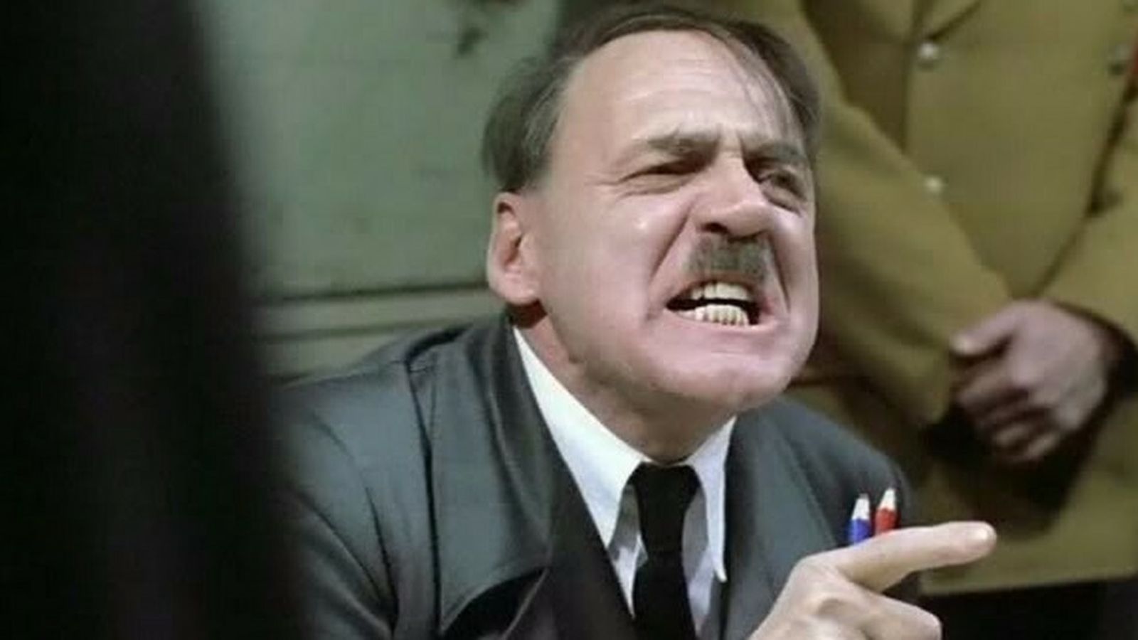 Bruno Ganz interpretó a Hitler en 'El hundimiento' (2004).
