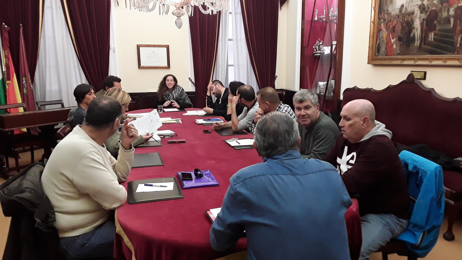 Reunión de la junta del COAC en el mes de diciembre.