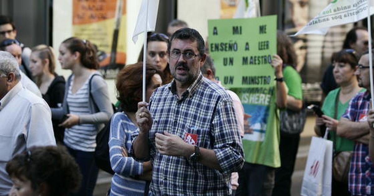 Las imágenes de la protesta contra la reforma educativa