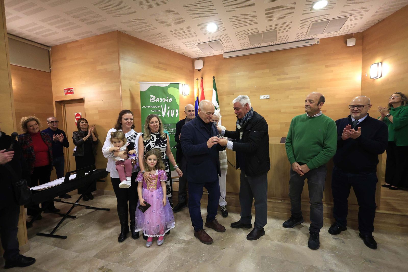 Fotos del acto por el 35 aniversario de la coordinadora Barrio Vivo de Algeciras